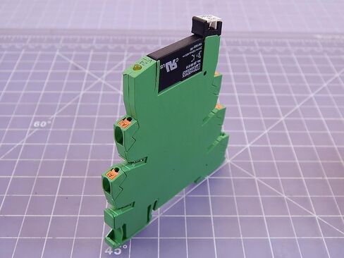 PHOENIX CONTACT PLC-BPT- 24DC/21 (2900445), 0.14-2.5 MM Cross Section, 10 MM Stripping Length, 24 VDC, 26-14 AWG, -40 to +85 Degree C, DIN Rail Mount, LED Display, Push-in Connection, Relay Base in Kuwait