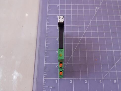 PHOENIX CONTACT PLC-BPT- 24DC/21 (2900445), 0.14-2.5 MM Cross Section, 10 MM Stripping Length, 24 VDC, 26-14 AWG, -40 to +85 Degree C, DIN Rail Mount, LED Display, Push-in Connection, Relay Base in Kuwait