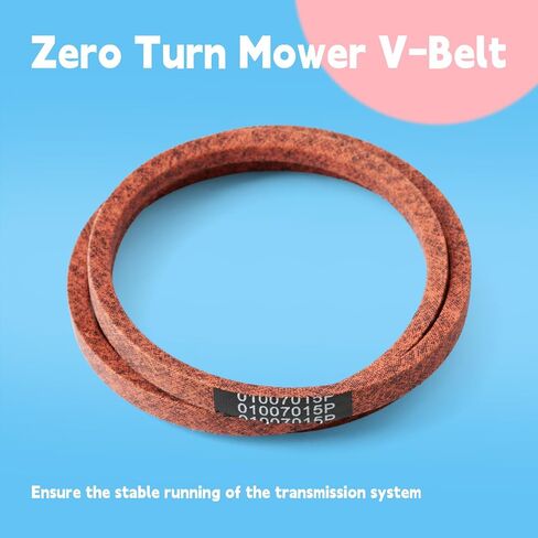 01007015P 01007015 V-Belt Replacement for Cub Cadet Tank Series Zero Turn Mowers Deck Drive Belt for Cub Cadet M48 M54 M60 M72 M723 L48 L60 Lawn Mower, A Section 51.2in in Kuwait