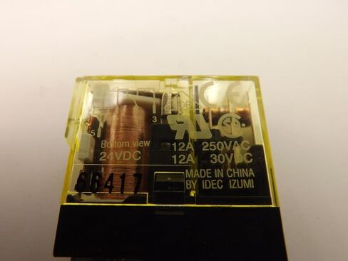 IDEC RJ1S-C-A120 1 Pole SPDT, 120 VAC Coil Voltage, 50/60 HZ, Plain Style, Plug in Terminal, RJ Series, Slim Power Relay in Kuwait