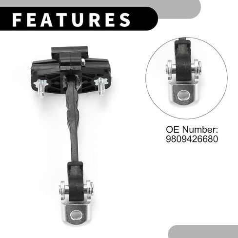 Car Door Hinges, for Vauxhall, for Grandland 2017 2018 2019 2020 2021 Replacement Car Door Check Strap Stopper Limiter OEM:9809426680 in Kuwait