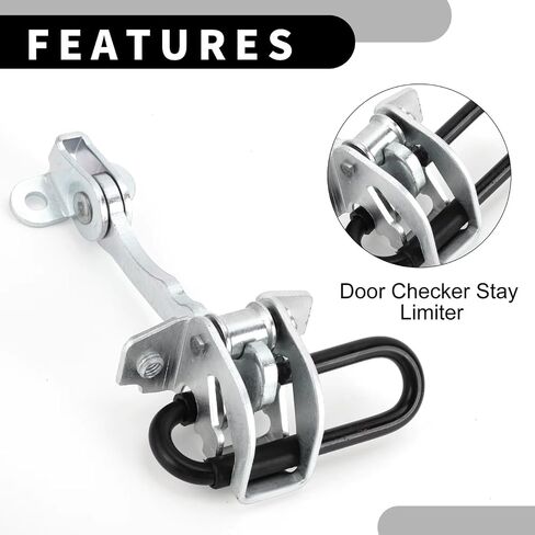 Car Door Hinges, Car Door Check Strap, for Fiat, for Punto MK2 188 1999 2000 2001 2002 2003 2004 2005 2006 2007 2008 2009 2010 2011 2012 51754187 3-Door Stopper Limiter in Kuwait