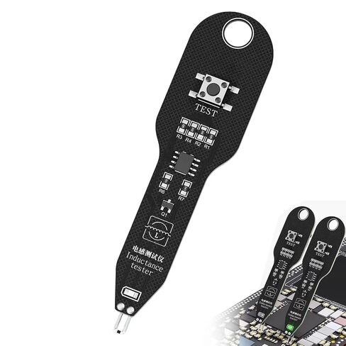 Inductance Tester, Circuit Board Inductor Tester, High-Precision Motherboard Coil Fault Detector, Portable Quick Fault Check Tool, Electromagnetic Induction Diagnostic Tool, for Phone Repair in Kuwait
