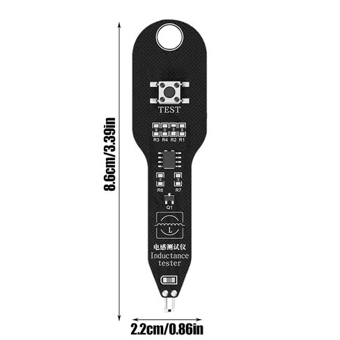 Inductance Tester, Circuit Board Inductor Tester, High-Precision Motherboard Coil Fault Detector, Portable Quick Fault Check Tool, Electromagnetic Induction Diagnostic Tool, for Phone Repair in Kuwait