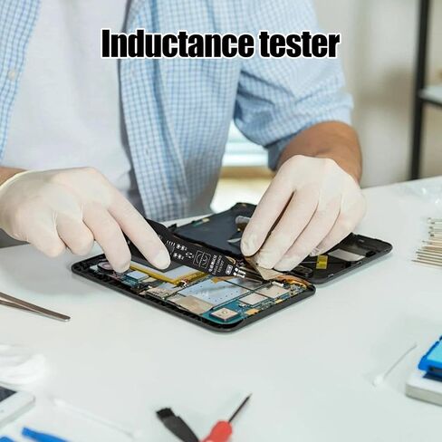 Inductance Tester, Circuit Board Inductor Tester, High-Precision Motherboard Coil Fault Detector, Portable Quick Fault Check Tool, Electromagnetic Induction Diagnostic Tool, for Phone Repair in Kuwait