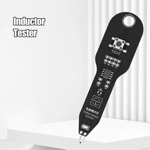 Inductance Tester, Circuit Board Inductor Tester, High-Precision Motherboard Coil Fault Detector, Portable Quick Fault Check Tool, Electromagnetic Induction Diagnostic Tool, for Phone Repair in Kuwait