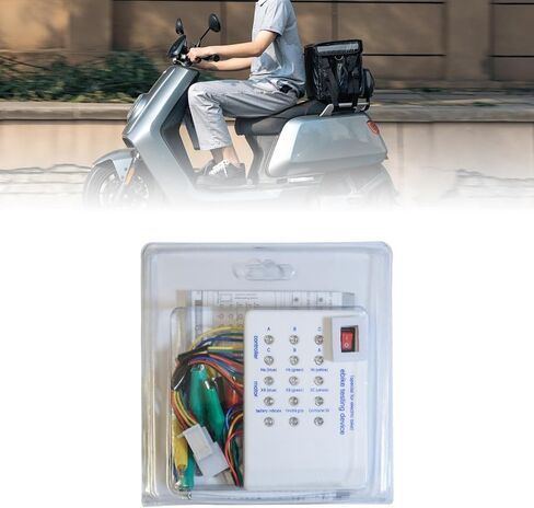 Brushless Engine Tester Electric Brushless Motor Tester Device Indicator Brushless Motor Controller Tester Repair PP Material in Kuwait