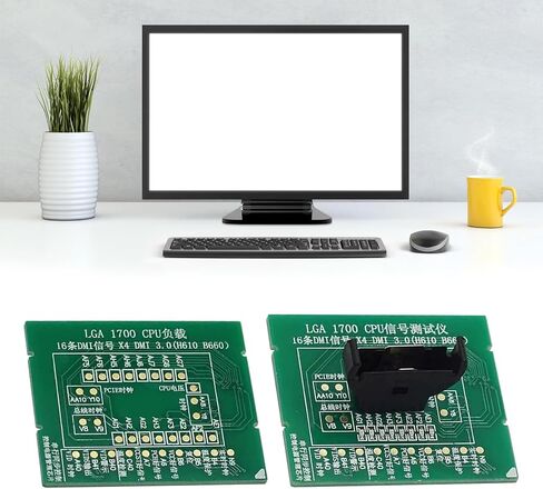 اختبار اللوحات الأم للكمبيوتر، لوحة تحميل وحدة المعالجة المركزية LGA 1700، بطاقة التشخيص، مؤشرات LED، مقبس وحدة المعالجة المركزية، اختبار اللوحات الأم، أداة اختبار المطور in Kuwait