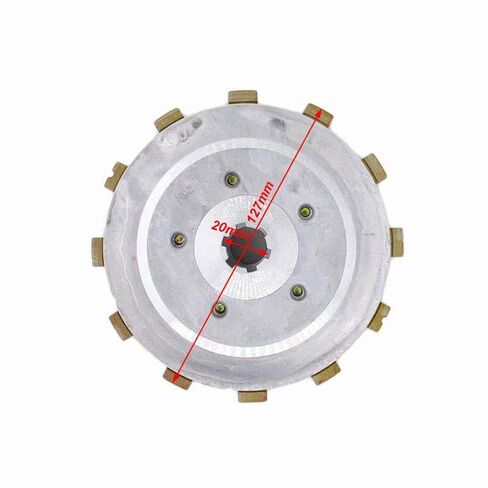 مجموعة أسطوانة قابض الدراجة النارية H مع لوحة ضغط الاحتكاك المتوافقة مع GS125 GN125 EN125 HJ125K-A in Kuwait