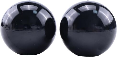 2 قطعة مقبض كروي ملولب M6x35mm متوافق مع مقبض عصا التحكم المسمار M6 في تركيب الإضاءة، وأذرع التحكم، وجزازة العشب، والمعدات الرياضية وأكثر من ذلك، أسود 1-3/8 بوصة in Kuwait
