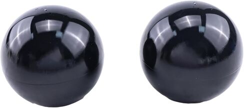 2 قطعة مقبض كروي ملولب M6x35mm متوافق مع مقبض عصا التحكم المسمار M6 في تركيب الإضاءة، وأذرع التحكم، وجزازة العشب، والمعدات الرياضية وأكثر من ذلك، أسود 1-3/8 بوصة in Kuwait