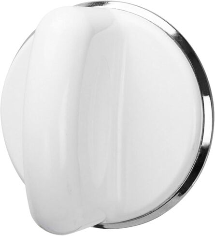Washer Control Knob (White) Fit for GE WCSR4170G5WW WCSR4170G6WW WCSR4170G7WW WDRR2500K0WW WDRR2500K1WW WDRR2500K2WW WDRR2500K3WW WDRR2500K4WW WDSR2080D0WW WDSR2080D2WW WDSR2080D4WW WHDRR418E3WW in Kuwait