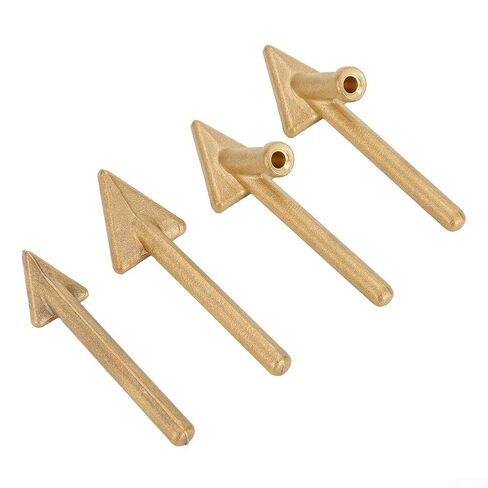 4PCS Replacement Tips for 80W Plastic Welding Iron for TPO/TEO/PP Auto Bumper Tools Steel Heating Element Gold in Kuwait