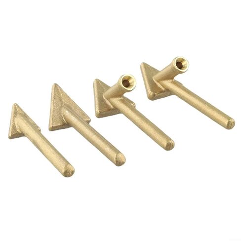 4PCS Replacement Tips for 80W Plastic Welding Iron for TPO/TEO/PP Auto Bumper Tools Steel Heating Element Gold in Kuwait