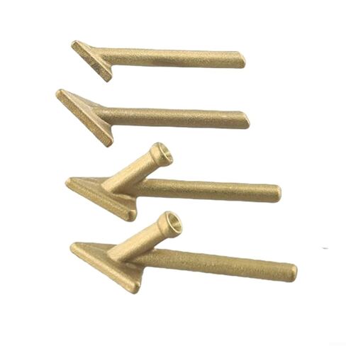 4PCS Replacement Tips for 80W Plastic Welding Iron for TPO/TEO/PP Auto Bumper Tools Steel Heating Element Gold in Kuwait