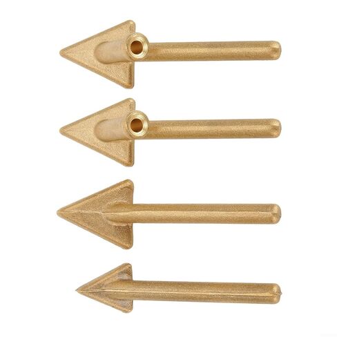 4PCS Replacement Tips for 80W Plastic Welding Iron for TPO/TEO/PP Auto Bumper Tools Steel Heating Element Gold in Kuwait