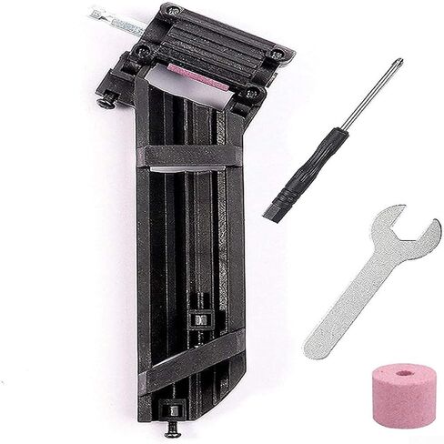 Adjustable Drill Bit Sharpener with Chrome Corundum Grinding Wheel Portable Tool for Power Accessories Includes Screwdriver and Wrench Kit in Kuwait