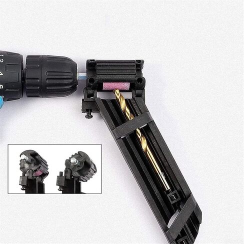 Adjustable Drill Bit Sharpener with Chrome Corundum Grinding Wheel Portable Tool for Power Accessories Includes Screwdriver and Wrench Kit in Kuwait