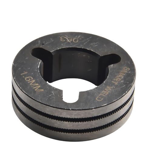 ملحق تغذية سلك أخدود MIG Welder Drive Roller مخرش في فولاذ محمل متوافق مع موديلات Miller/Clarke/SIP .030/.035/.045/1-16 بوصة لتغذية اللحام السلس #9 in Kuwait