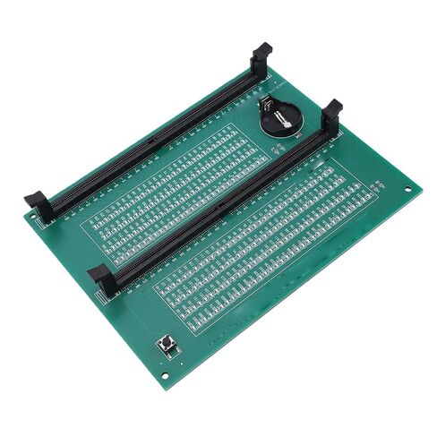 AUNMAS DDR5 بطاقة اختبار الذاكرة DDR5 RAM اختبار UDIMM RDIMM أداة تشخيصية مع أضواء مؤشر LED للكمبيوتر الشخصي ذاكرة أجهزة الكشف عن الأخطاء in Kuwait