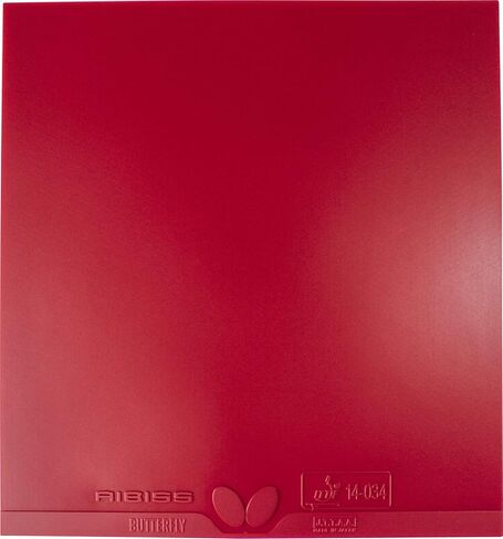 لوح مطاطي لتنس الطاولة من Butterfly Aibiss - مطاط تنس الطاولة على شكل فراشة - 1.7 أو 1.9 أو 2.1 ملم - أحمر أو أسود - 1 لوح مطاطي لتنس الطاولة - مطاط تنس طاولة احترافي in Kuwait