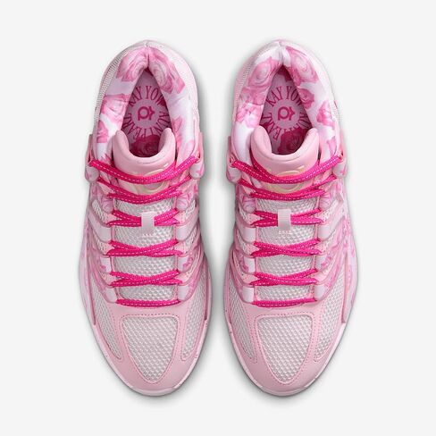 حذاء كرة السلة Nike KD18 Aunt Pearl (وردي لؤلؤي/وردي توليب/وردي مرح/فوشيا ليزر) مقاس 9.5 in Kuwait