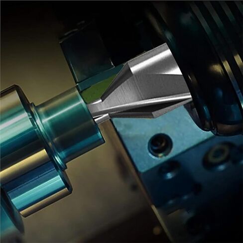 7 Pieces Center Drill Bits Set, M2 High Speed Steel 60-Degree Angle Center Drill Bits Kit Countersink Tools in Kuwait