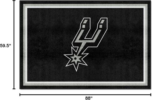 سجادة FANMATS NBA للجنسين للبالغين مقاس 5×8 in Kuwait