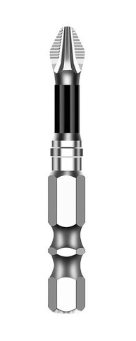 K5 Non-Slip High Hardness Bit S2 Strong Magnetic 5A Black Non-Slip Cross Head Electric Drill Electric Screwdriver Bit(65L) in Kuwait