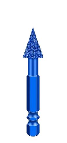 Hexagonal Shank Grinding Head Marble Tile and Stone Grinding Head New Type of Brazing Drilling and Grinding Head(6.35X10mm-J) in Kuwait