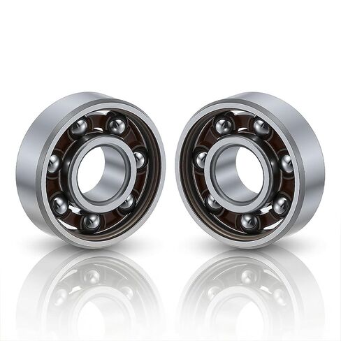 10 PCS 608 Stainless Steel Ball Bearings, High Precision, 8mm x 22mm x 7mm, Smooth Rotation for Fidget Spinners, Skateboards, 3D Printers, RC Cars in Kuwait