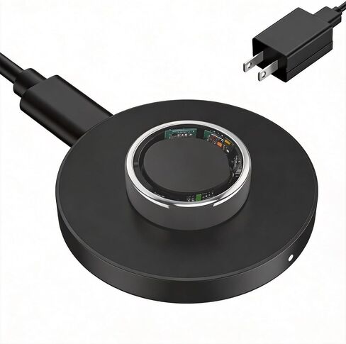 Compatible with Oura Ring Gen 3 Charger, Fast Charging Dock with Indicator, Non-Slip Base, Charger for Smart Ring Includes 59 Inch USB-C Cable (11) in Saudi Arabia