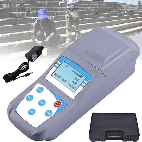 Lab Turbidi Meter, Portable Turbidimeter for Water Turbidity Detection, 90° Scattered Light Accuracy 0.1 with Backlight for Water Works 0-200NTU in Saudi Arabia