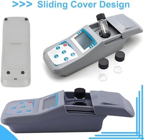 Lab Turbidi Meter, Portable Turbidimeter for Water Turbidity Detection, 90° Scattered Light Accuracy 0.1 with Backlight for Water Works 0-200NTU in Saudi Arabia