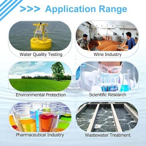 Lab Turbidi Meter, Portable Turbidimeter for Water Turbidity Detection, 90° Scattered Light Accuracy 0.1 with Backlight for Water Works 0-200NTU in Saudi Arabia