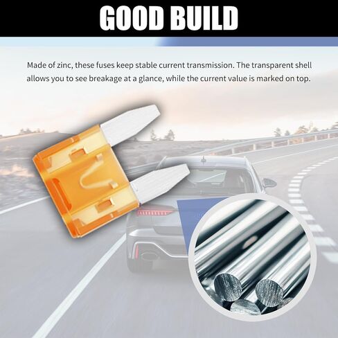 120PCS Car Mini Fuse Kit with Fuse Puller Tool,Blade Car Fuses Assortment Kit Includes 35A 30A 25A 20A 15A 10A 7.5A 5A 3A 2A,Universal Cars Mini Fuses Assortment Kits in Saudi Arabia