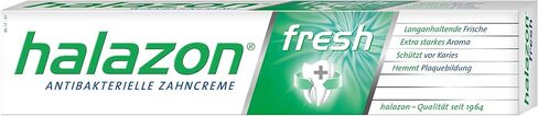 Halazon Fresh Toothpaste 75 ml (2.53 fl oz) – Long-Lasting Fresh Breath Toothpaste – Antibacterial Oral Care with Menthol – Daily Protection – German Oral Care Brand in Saudi Arabia