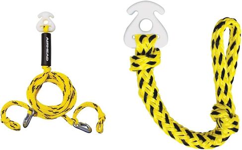AIRHEAD Heavy Duty Tow Harness for 1-4 Rider Towable Tubes, Water Skis, Wakesurf Boards and Wakeboards, Multiple in Kuwait