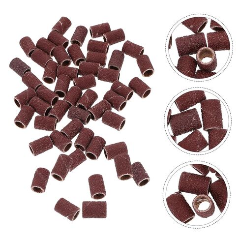 PRETYZOOM Mounted Cylindrical Grinding Heads Abrasive Sleeves Sanding Bands for Nail Drill Manicure Tools Height for Polishing and Woodcarving Tasks in Kuwait