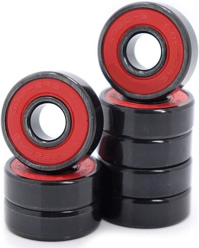 ABEC-9 608 2RS Inline Roller Skate Wheel Bearing RS Anti Rust Skateboard Ball Bearings 608RS Red Sealed 8x22x7mm Shaft(608rs Blue,16pcs) in Kuwait