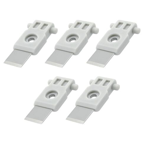 5 Pcs Replacement Filament Cutter Blade for Bambu Lab X1/P1/A1 Series 3D Printers Precision Metal Cutting Blades 3D Printer Nozzle Maintenance Parts Kit Prevent Filament Jams Compatible Accessories | filament cutter in Kuwait