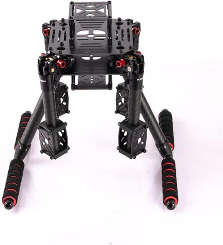 LX350 PRO 420mm Foldable Carbon Fiber Drone Frame Kit 16mm Arms Quadcopter Frame for FPV, Aerial Photography & Education, Lightweight DIY Build with Landing Gear in Kuwait
