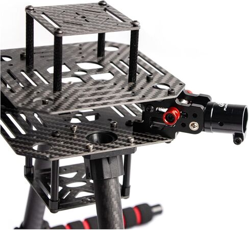 LX350 PRO 420mm Foldable Carbon Fiber Drone Frame Kit 16mm Arms Quadcopter Frame for FPV, Aerial Photography & Education, Lightweight DIY Build with Landing Gear in Kuwait
