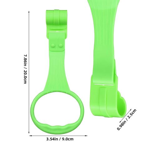 6 PCS Baby Pull Up Rings: Toddler Walking Exercise Stand Up Rings for Infant Kids - Playpen Crib Walking Training Tools Baby Accessories(Gentle Color) in Saudi Arabia