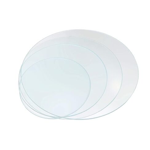 Zerodeko 4Pcs Watch Glass Thickened Laboratory Glassware for Experiment Observation and Liquid Holding in Kuwait
