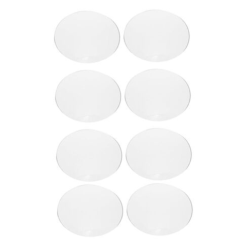 Zerodeko 10pcs Watch Glass for Laboratory Use Transparent Slightly Concave Design for Chemistry Experiments and Testing Institutions High Grade Glass Flexible Easy to Use in Kuwait
