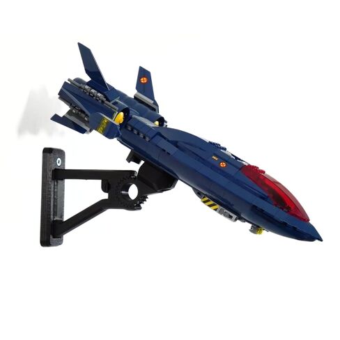 حامل حائط لجهاز Lego Marvel X-Men X-Jet 76281 - حامل عرض آمن وأنيق لهواة الجمع in Kuwait