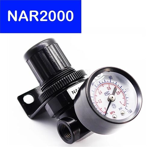 NAR2000 هوائي خط أنابيب منظم ضغط الهواء تخفيض تنظيم صمام 1 قطعة in Kuwait