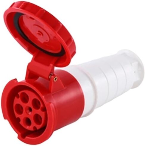 63A Industrial Plug and Socket 3P/4P/5Pin Electrical Connector IP67 Wall Mounted Male&Female(4P 63A Coupler) in Kuwait