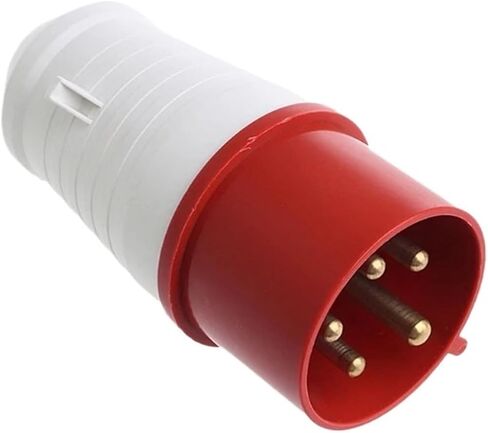 32 Amp 5pin Industrial Plug 240-415V Weatherproof IP44 3P+N+E 32A in Kuwait